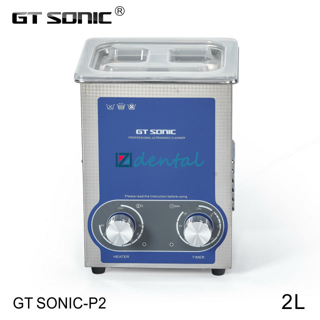 GT SONIC P-Series Power Adjustment Ultrasonic Cleaner 2-27L 100-500W with Heating Function