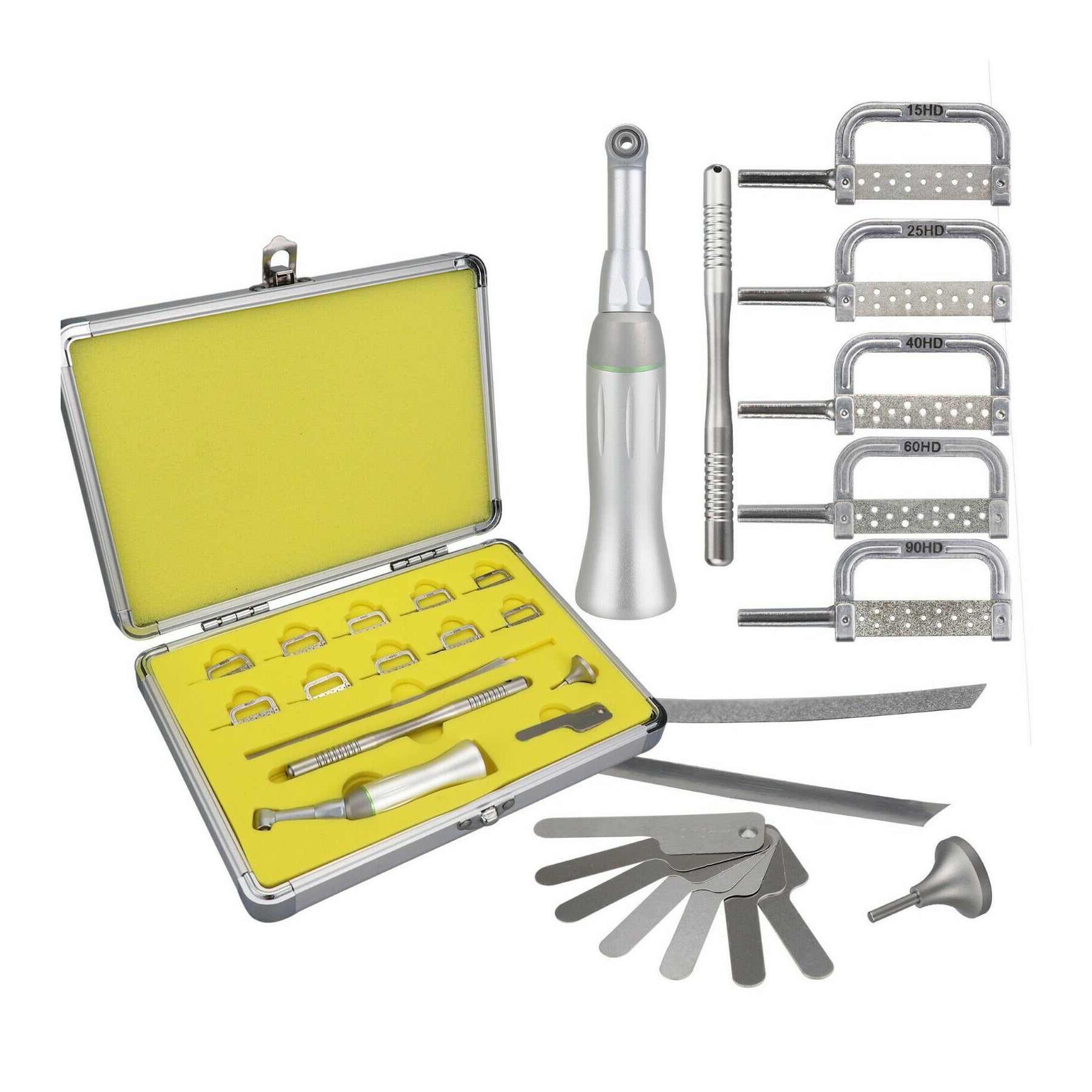 Westcode Dental Interproximal Reduction Kit (IPR Handpiece + Strips + Gauge + IPR Files)