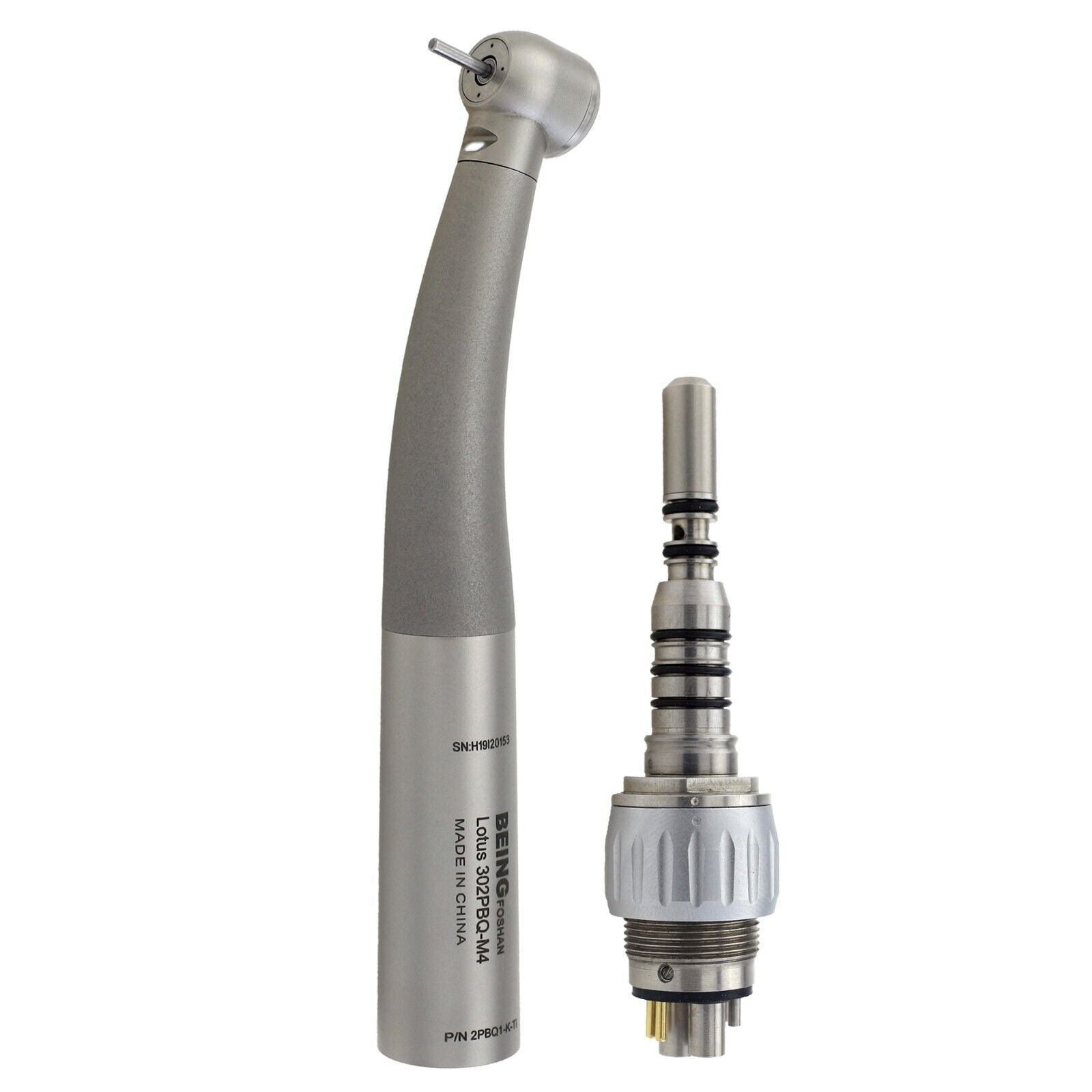 BEING 302PBQ-Ti MAX Fiber Optic High Speed Handpiece with KaVo MULTIflex Coupler