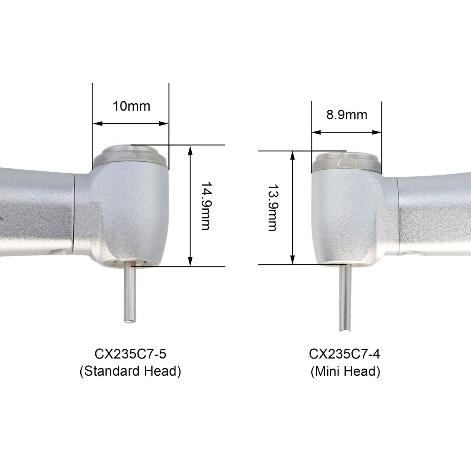 YUSENDENT CX235C7-5 1:5 Fiber Optic Contra Angle Dental Electric Handpiece E-tpye