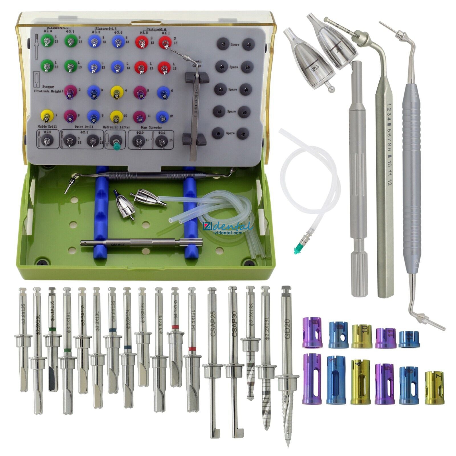 Dental Implant CAS Kit (Crestal Approach Sinus Kit) Same With HIOSSEN OSSTEM CAS Kit