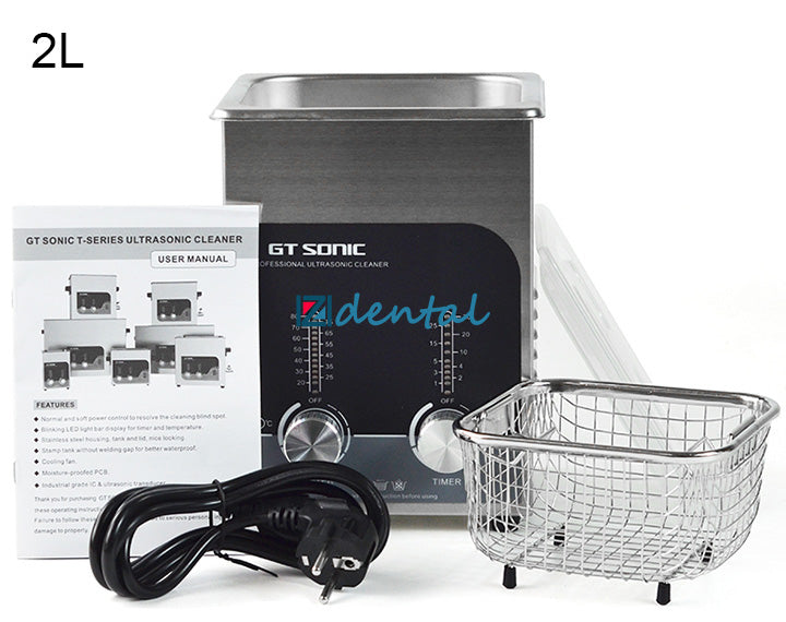 GT SONIC T-Series Digital Ultrasonic Cleaner 2-27L 100-500W with Heating Function