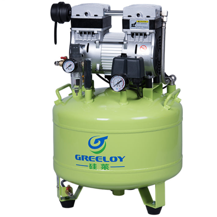 Greeloy GA-81 Dental Oil Free Air Compressor For Dental Chair (One By Two)