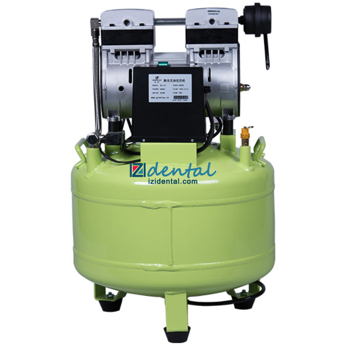 Greeloy GA-81 Dental Oil Free Air Compressor For Dental Chair (One By Two)