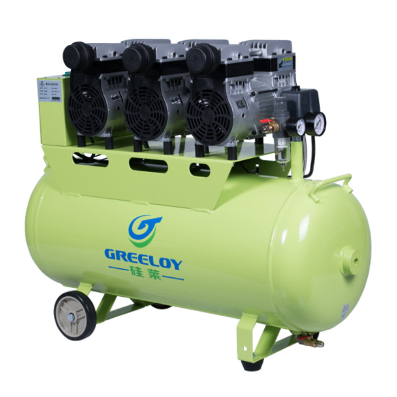 Greeloy GA-83 3HP Oil-free Dental Air Compressor 465L/min