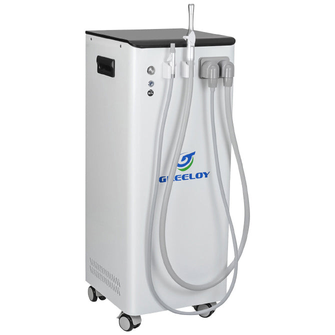 Greeloy GSM-300/GSM-400 Portable Dental Suction Unit Mobile Saliva Suction Machine