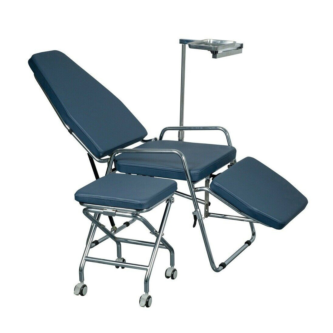 Greeloy GU-P101 Portable Dental Chair + Greeloy GU-P103 Portable Folding Dental Stools