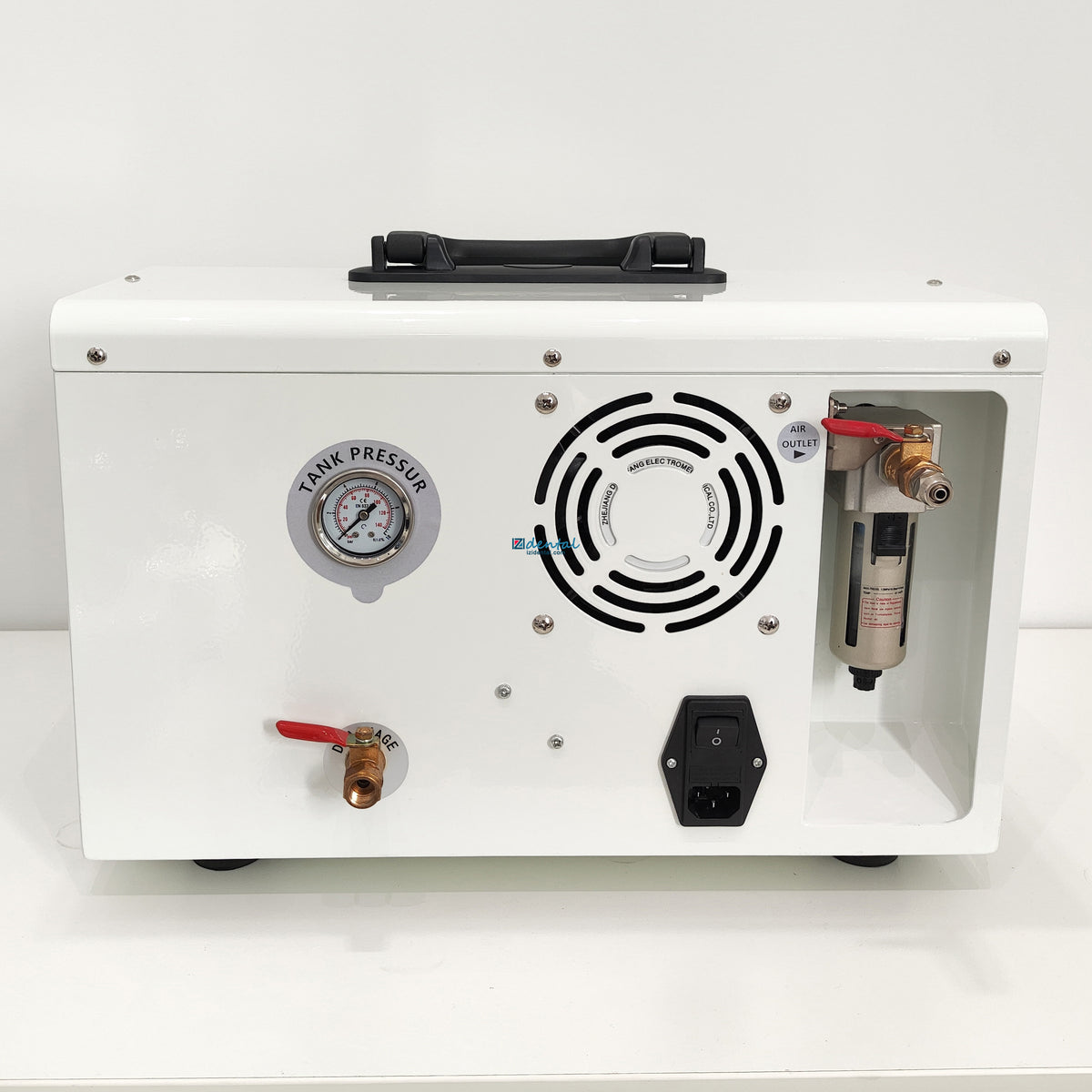 Greeloy GU-P300S Portable Dental Compressor For Dental Trolley (GU-P302, GU-P302S)