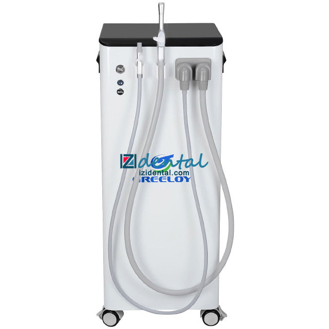 Greeloy GSM-300/GSM-400 Portable Dental Suction Unit Mobile Saliva Suction Machine