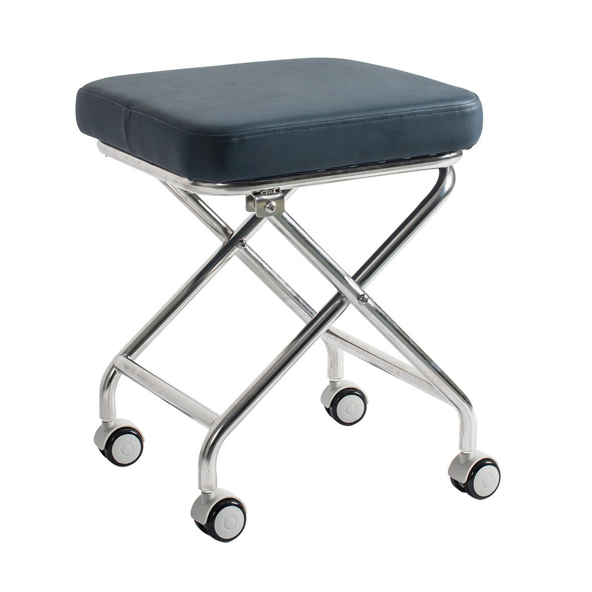 Greeloy GU-P103 Portable Folding Dental Stools for Dentist (304 Stainless Steel Frame)