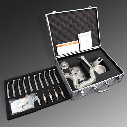 LY LY-H603 Dental High Speed Turbine Handpiece Fiber Optic Kit with Lubrication Tool