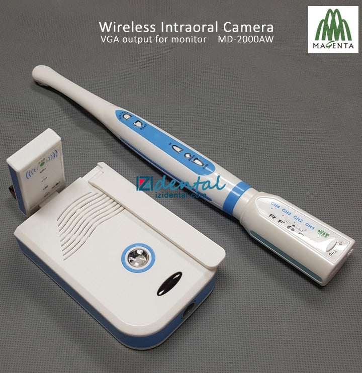 MD2000W MD2000AW Dental Wireless Intra-oral Camera 2.0 Mega Pixels CCD