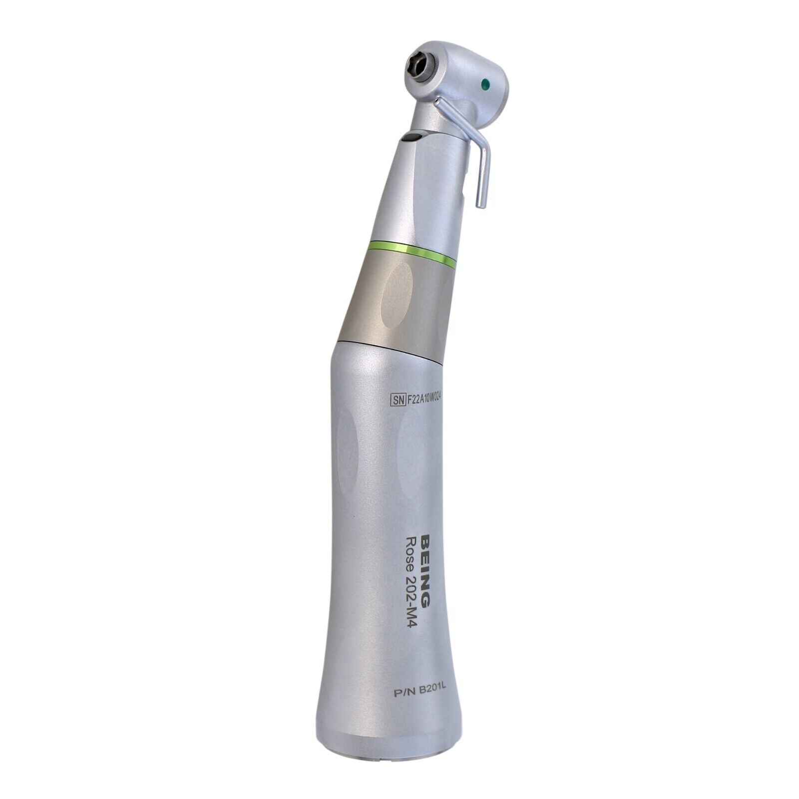 BEING Rose 202CAR20KB Dental 20:1 Implant Surgical Contra Angle Handpiece Fiber Optic ISO E Type