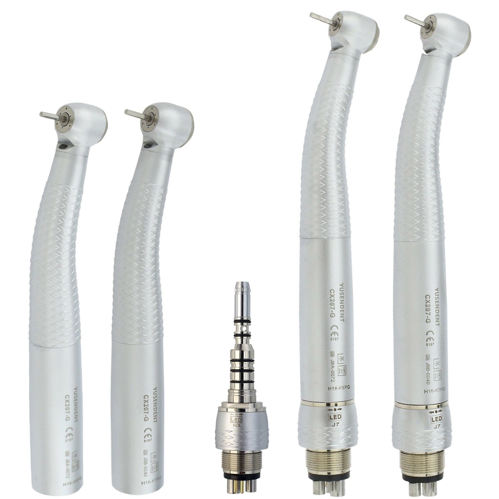 COXO CX207-GK-SPQ/TPQ Dental Fiber Optic High Speed Turbine Handpiece For Kavo Coupler