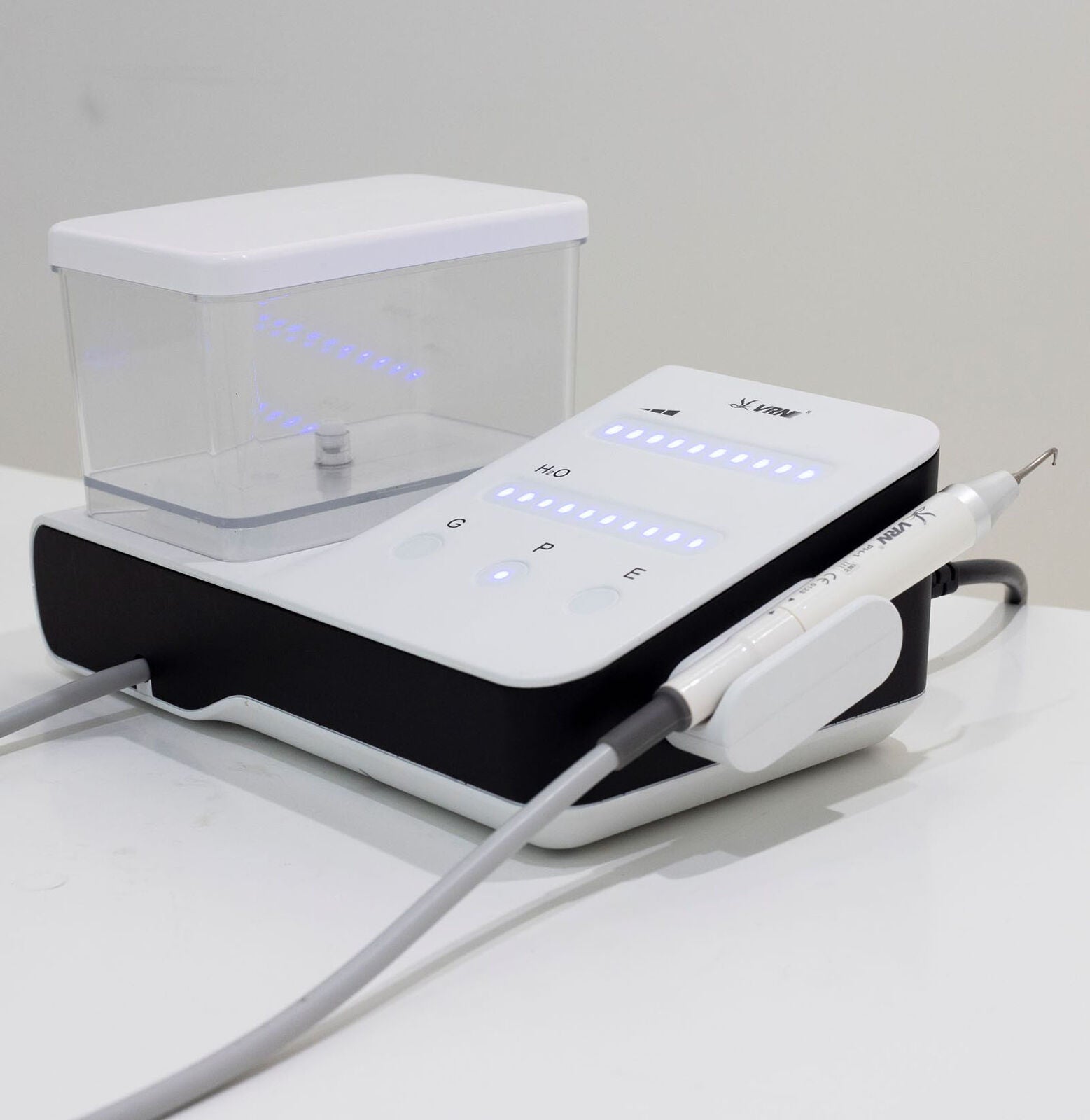 Skysea VRN-20 Dental Ultrasonic Piezo Scaler - LED Handpiece, Wireless Foot Pedal, Tips