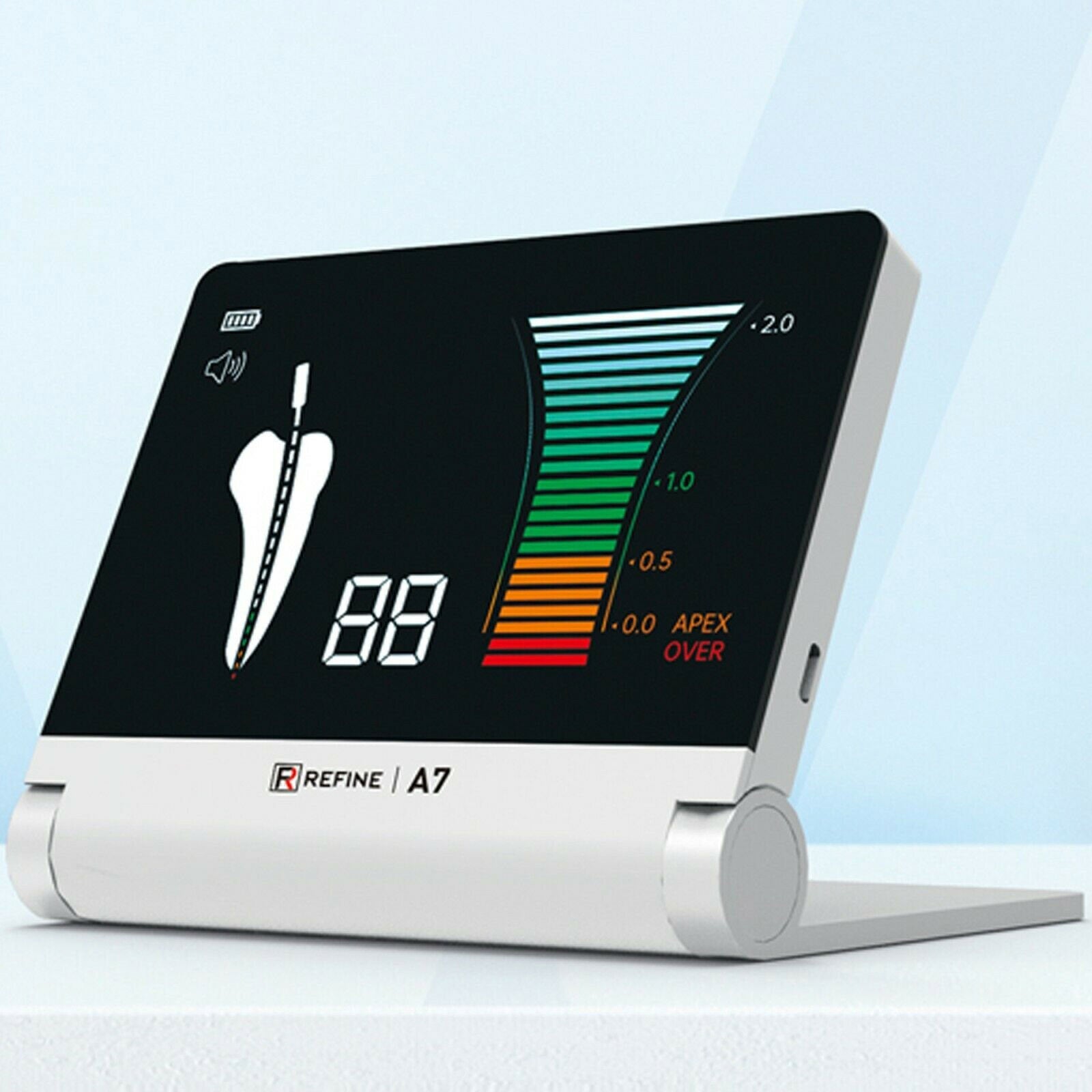 Dental A7 Endodontic Electronic Apex Locater Foldable 5.1" Color LCD Screen