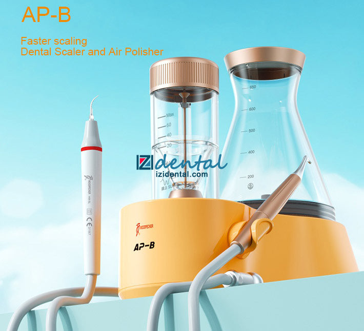 Woodpecker AP-B Dental Ultrasonic Scaler + Air Flow Air Polisher (Supragingival + subgingival)